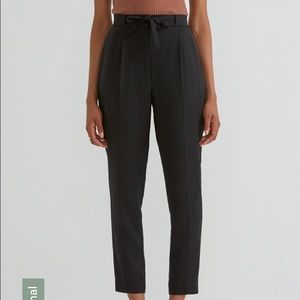 Frank & Oak Tencel Black Pants